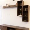 Modern Tv Console with Shelves